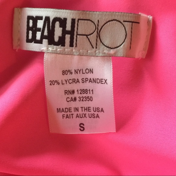 BEACH RIOT The Delano Cross One Piece in Pink - Picture 4 of 5